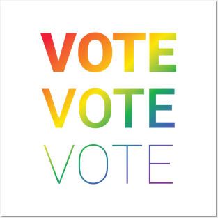 LBGT Vote Posters and Art